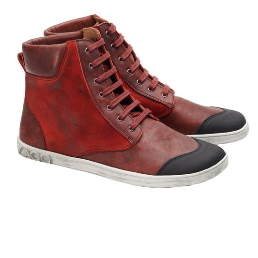 CHICAQO Red - ZAQQ Barfußschuhe