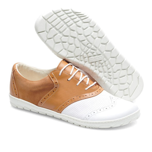 LINQ Golf Brown Waterproof - ZAQQ Barfußschuhe