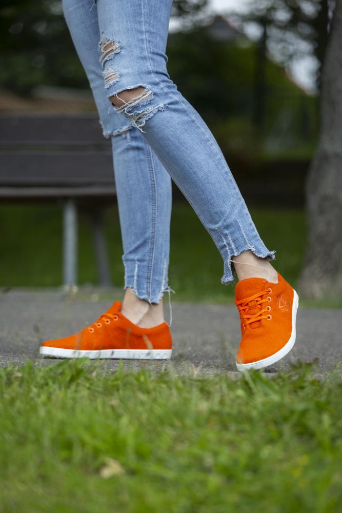 LIQE Orange - ZAQQ Barfußschuhe