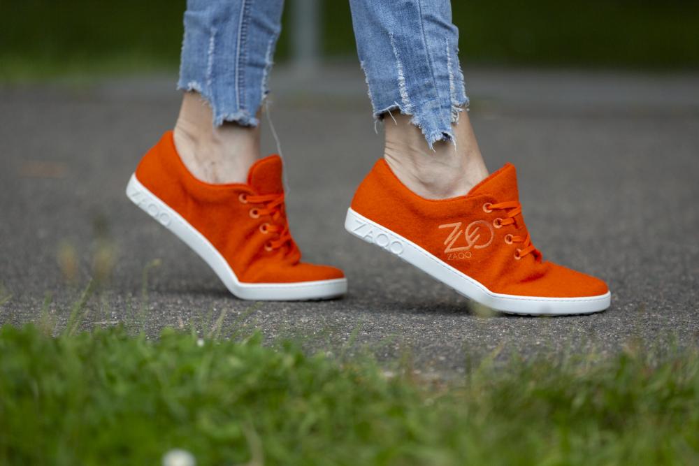 LIQE Orange - ZAQQ Barfußschuhe