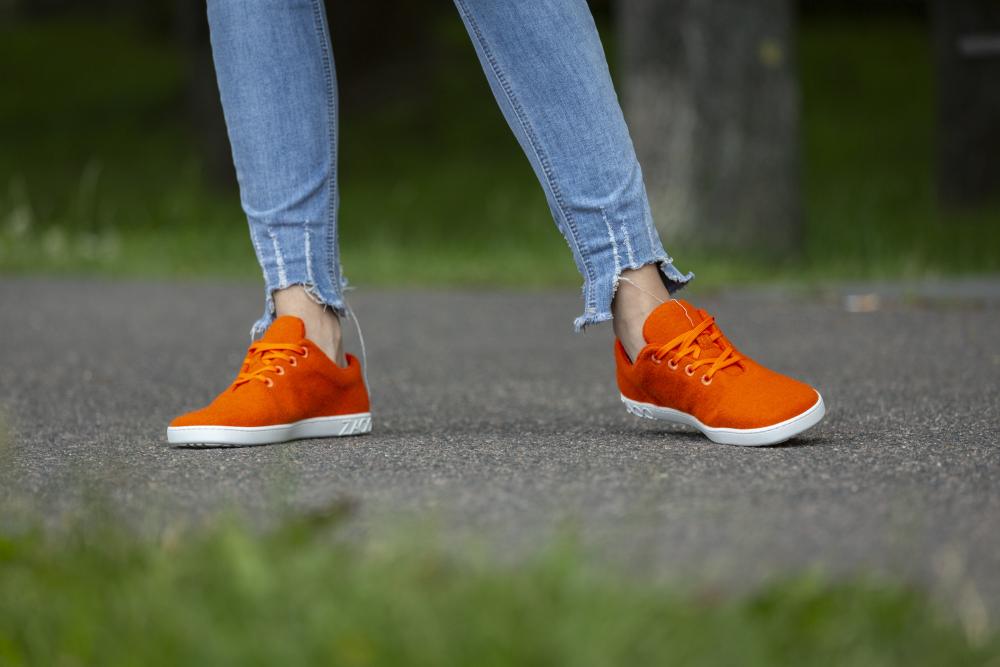 LIQE Orange - ZAQQ Barfußschuhe