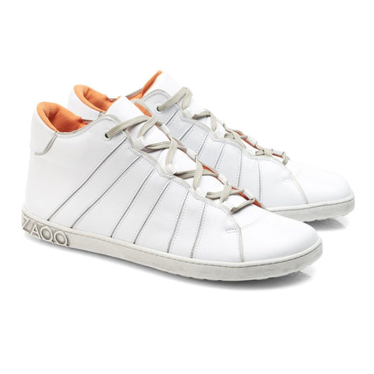 QQQ Mid White - ZAQQ Barfußschuhe