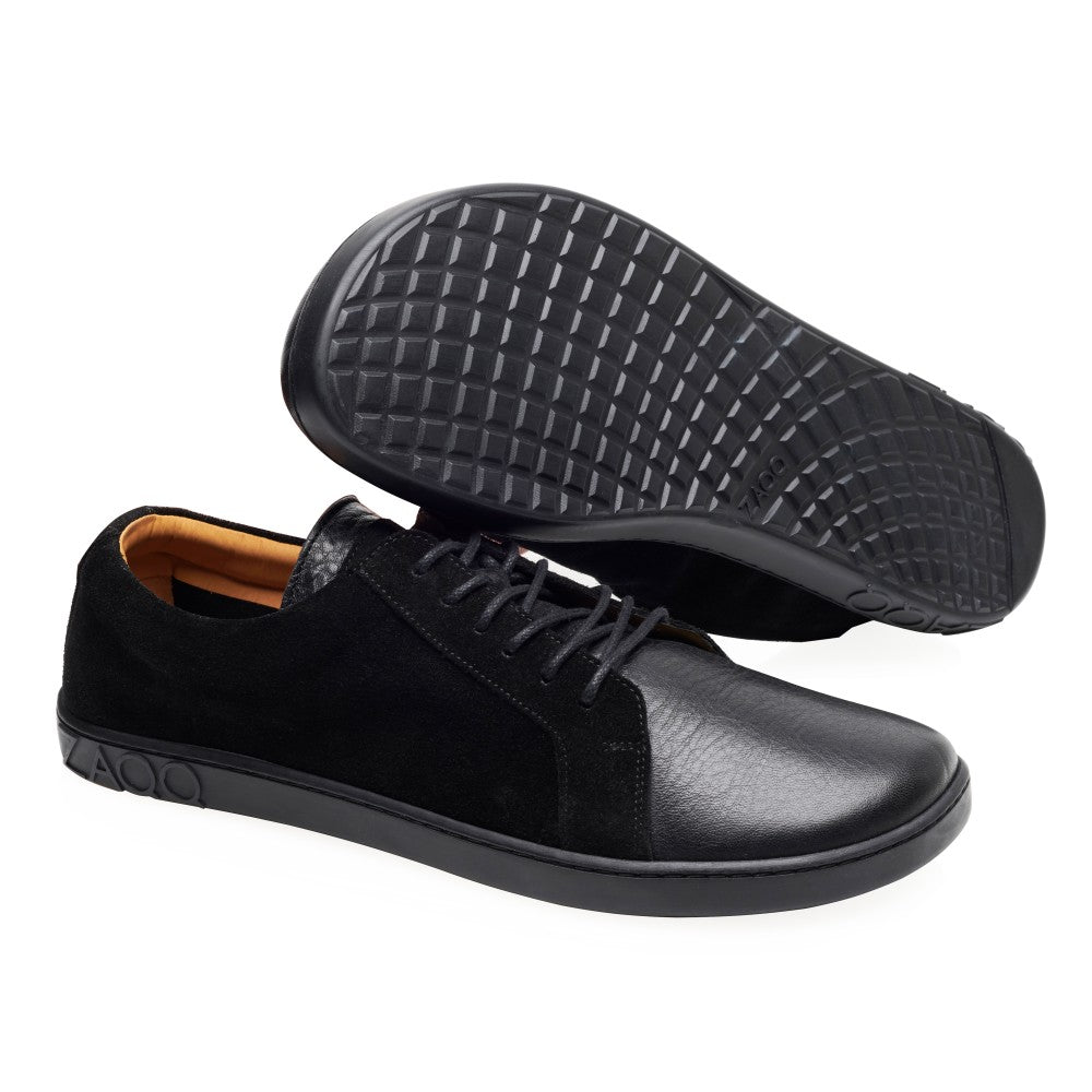 QORE Low  Black - ZAQQ Barfußschuhe